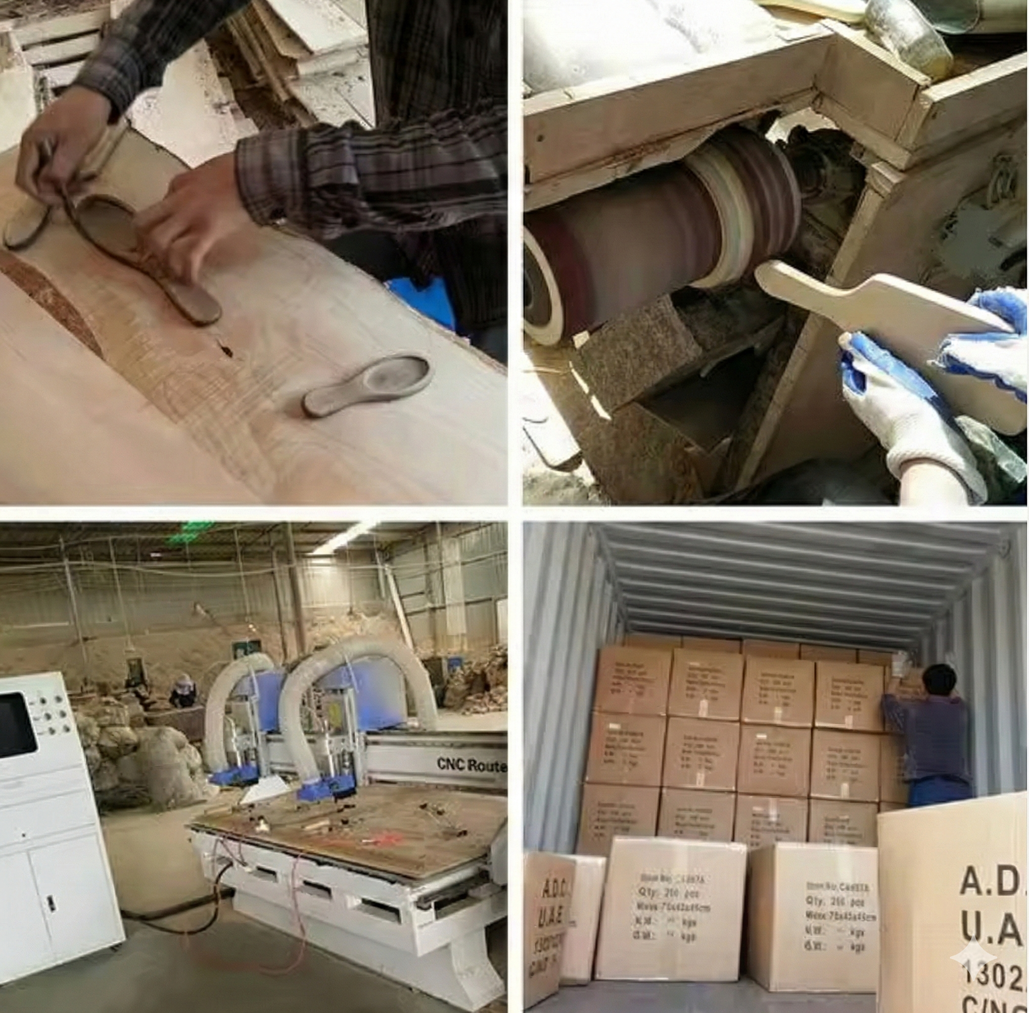 Modern eco-friendly production facility with sustainable materials