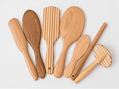 Sustainable bamboo pet grooming brush with ergonomic handle